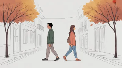Casal de costas um para o outro olhando uma janela chuvosa em apartamento no exterior, representando a crise conjugal na imigração acolhida pela Psicóloga Eliza Chagas.