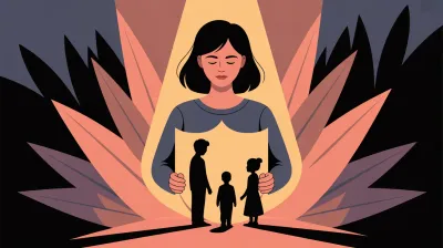 Mulher com postura firme e serena diante de um ambiente residencial iluminado, representando a construção de limites saudáveis com familiares sob acompanhamento da Psicóloga Eliza Chagas.